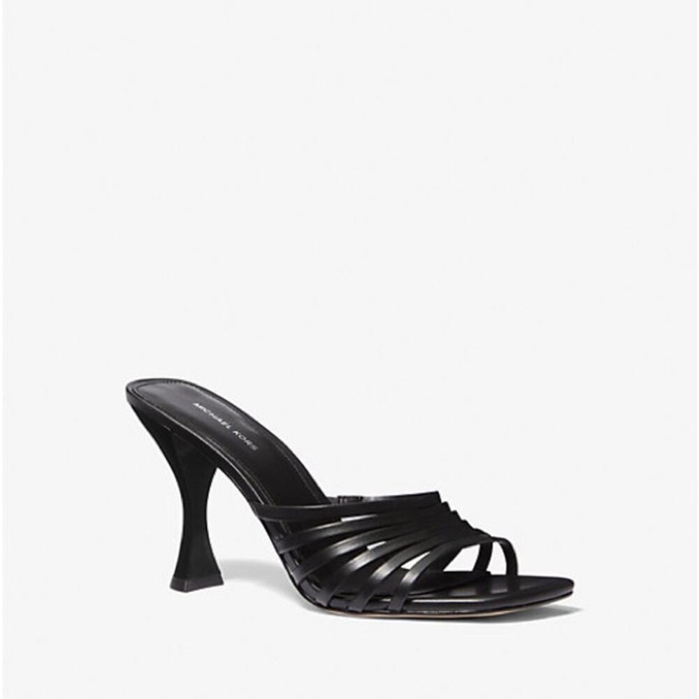 NIB MICHAEL MICHAEL KORS 10M Haisley Leather Sandal